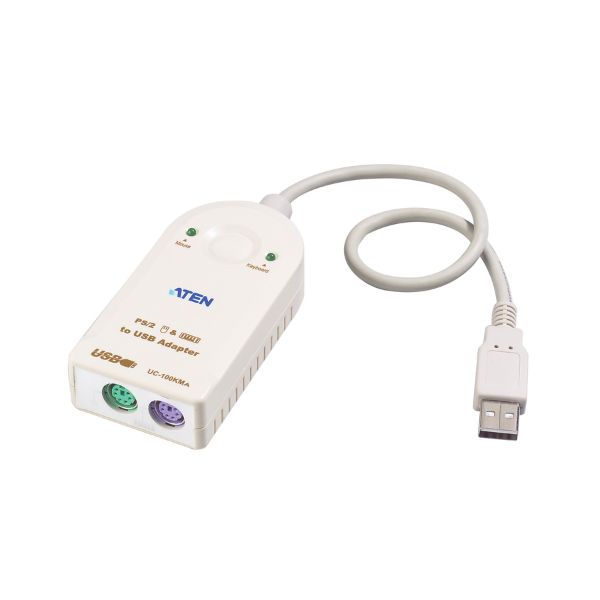 UC100KMA-AT - Bộ chuyển đổi PS/2 sang USB / Hỗ trợ Mac